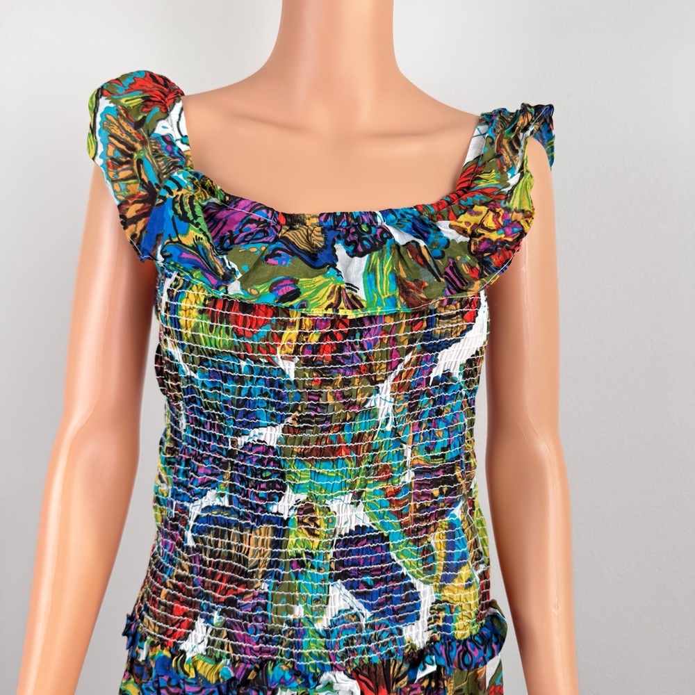 Nanette Lepore Swimwear Papillon Butterfly Print Dress - Picture 6 of 11